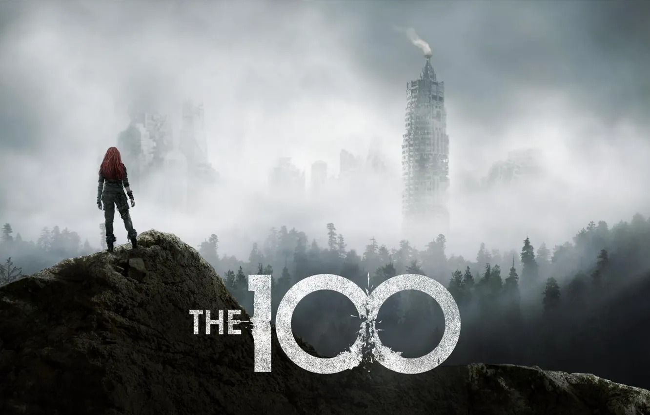 Photo wallpaper actor, The 100, hundred
