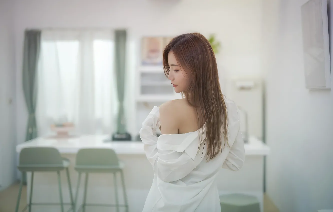 Photo wallpaper China, girl, sexy, girls, woman, model, asian, cute