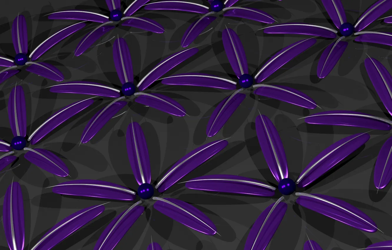 Photo wallpaper flowers, background, petals