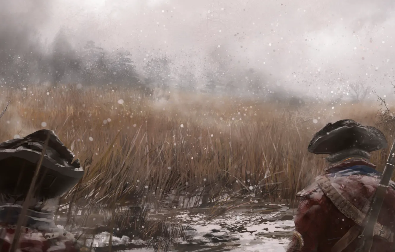 Photo wallpaper the game, game, Ubisoft, Assassin's Creed III, Assassin’s Creed 3