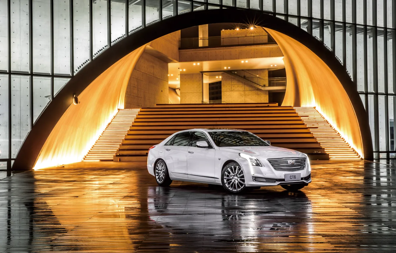 Photo wallpaper Cadillac, sedan, Cadillac, CT6