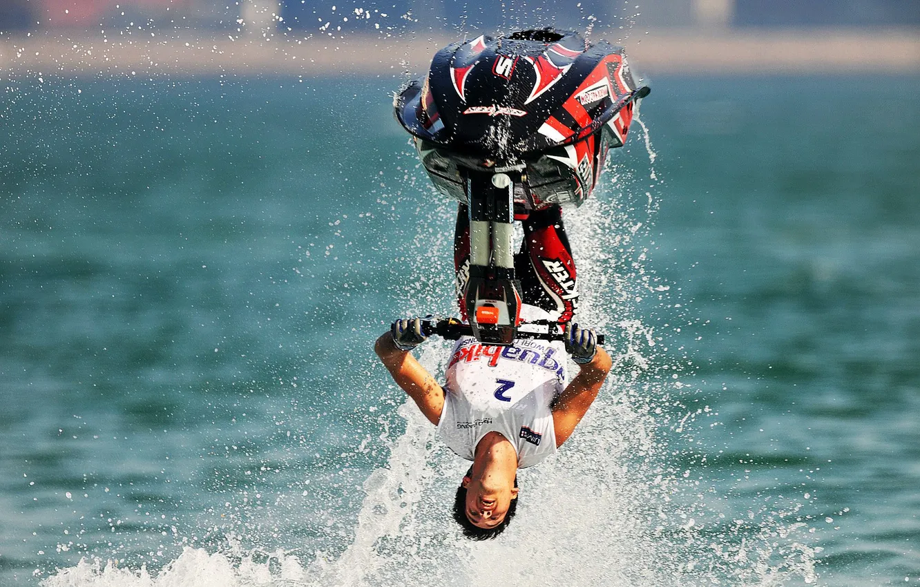 Photo wallpaper race, boat, speed