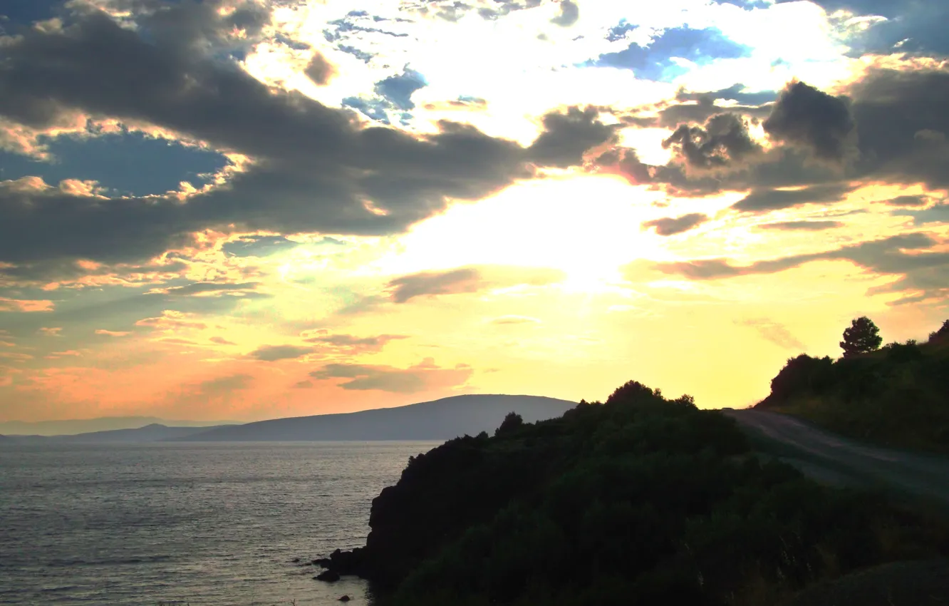 Photo wallpaper Turkey, Karaburun, Izmir