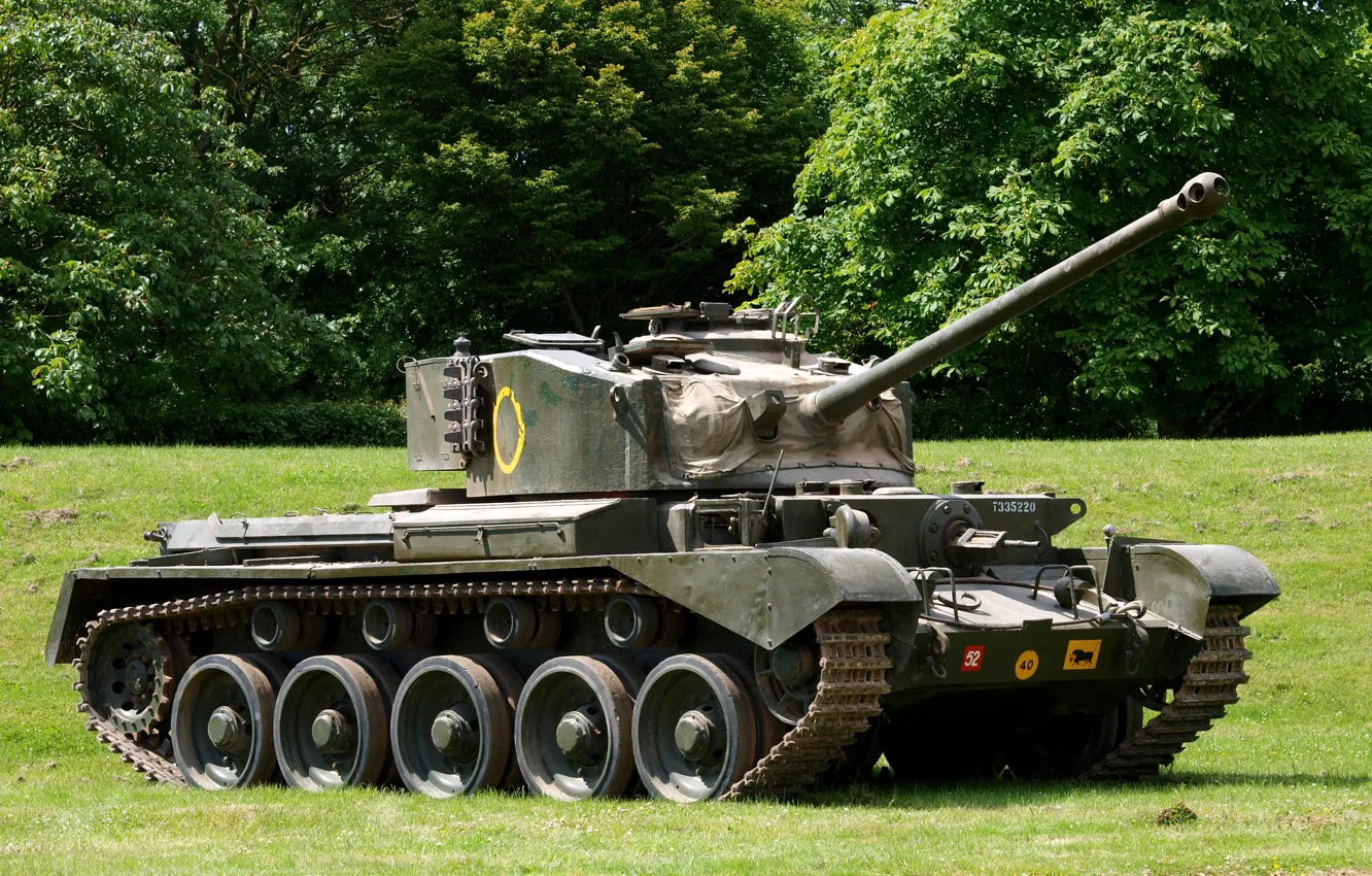 Photo wallpaper British, average, WW2, A34 Comet, cruiser tank, A34 "Comet"