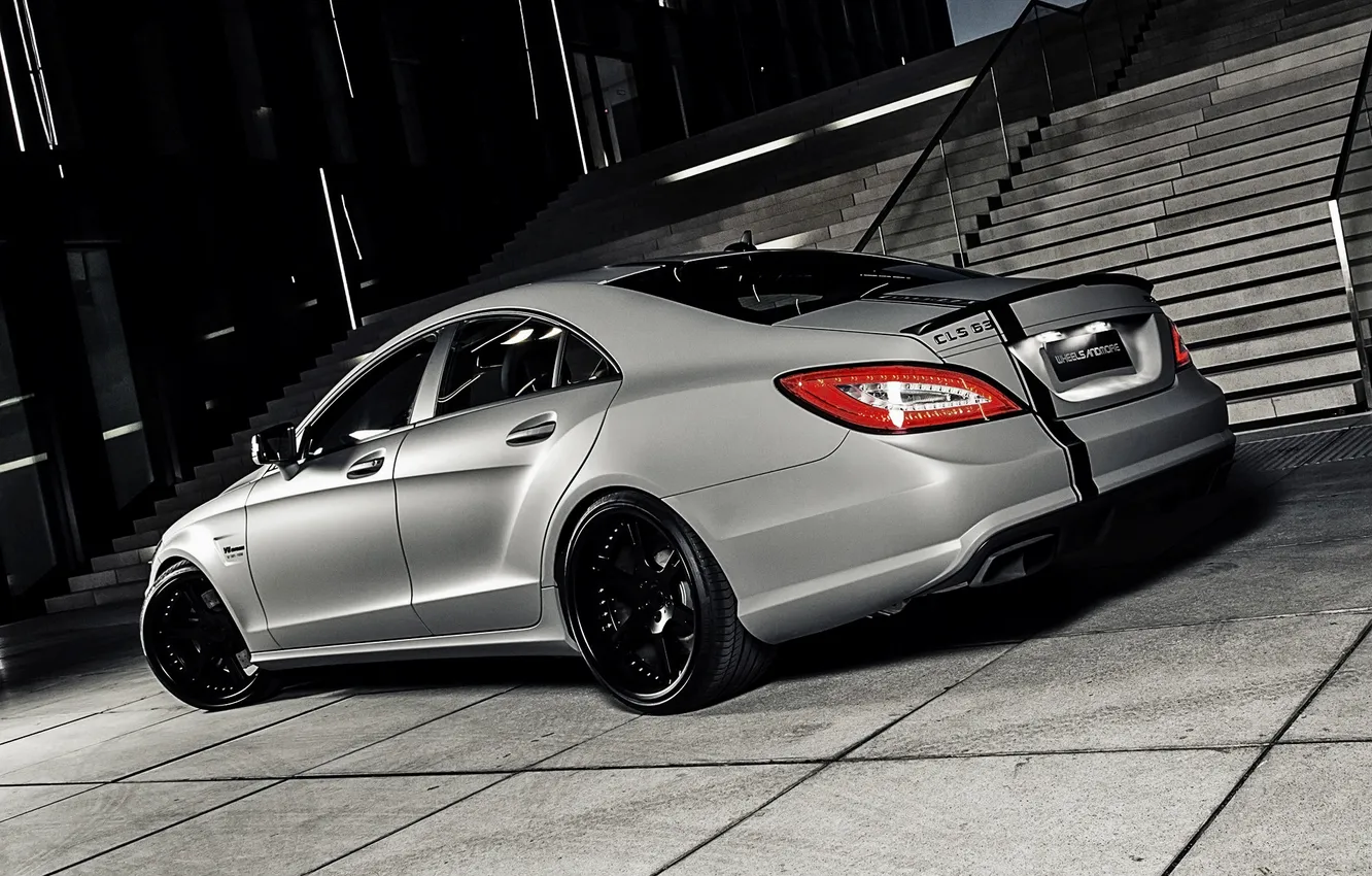 Photo wallpaper Mercedes-Benz, Mercedes, AMG, Wheelsandmore, C218, cls-class