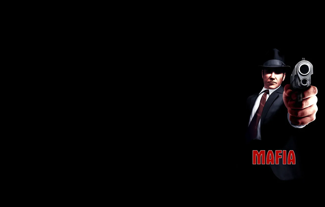 Photo wallpaper darkness, gun, gangster, the city of lost heaven, Mafia