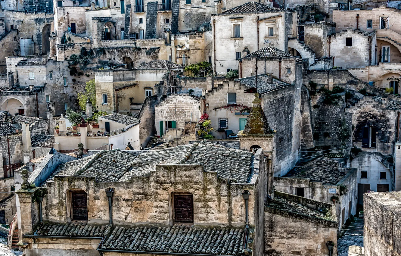 Photo wallpaper Italy, Matera, Basilicata
