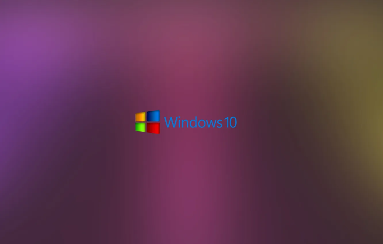 Photo wallpaper abstract, Microsoft, windows, logo, icon, Windows 10