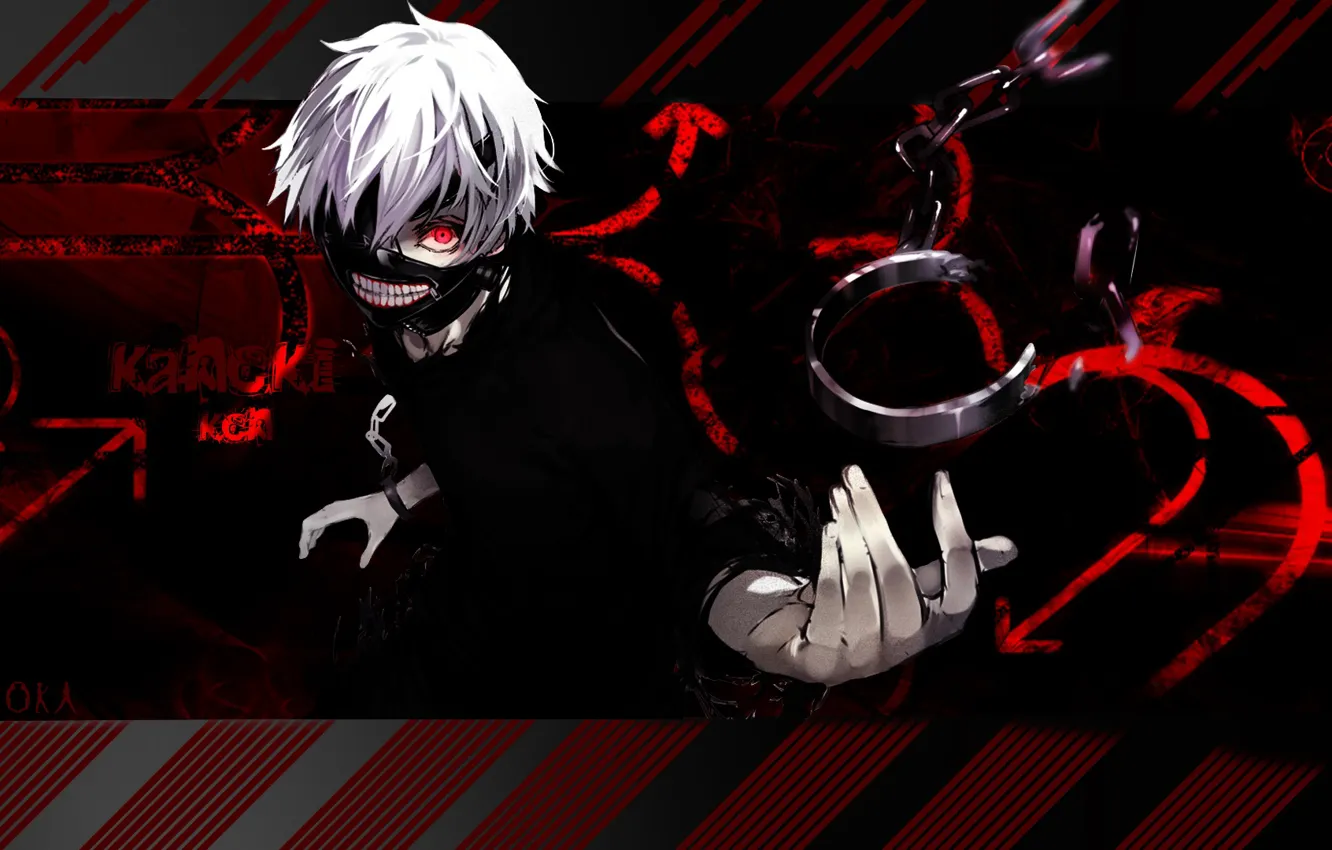 Photo wallpaper look, hands, guy, Tokyo Ghoul, Tokyo Ghoul, The Kaneko Ken