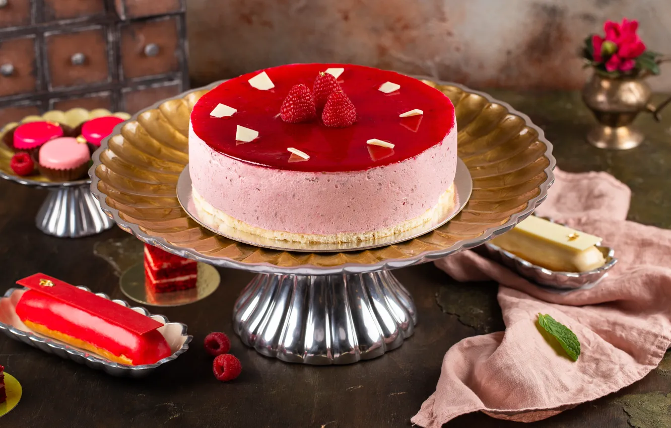 Photo wallpaper sweets, cake, cakes, cake