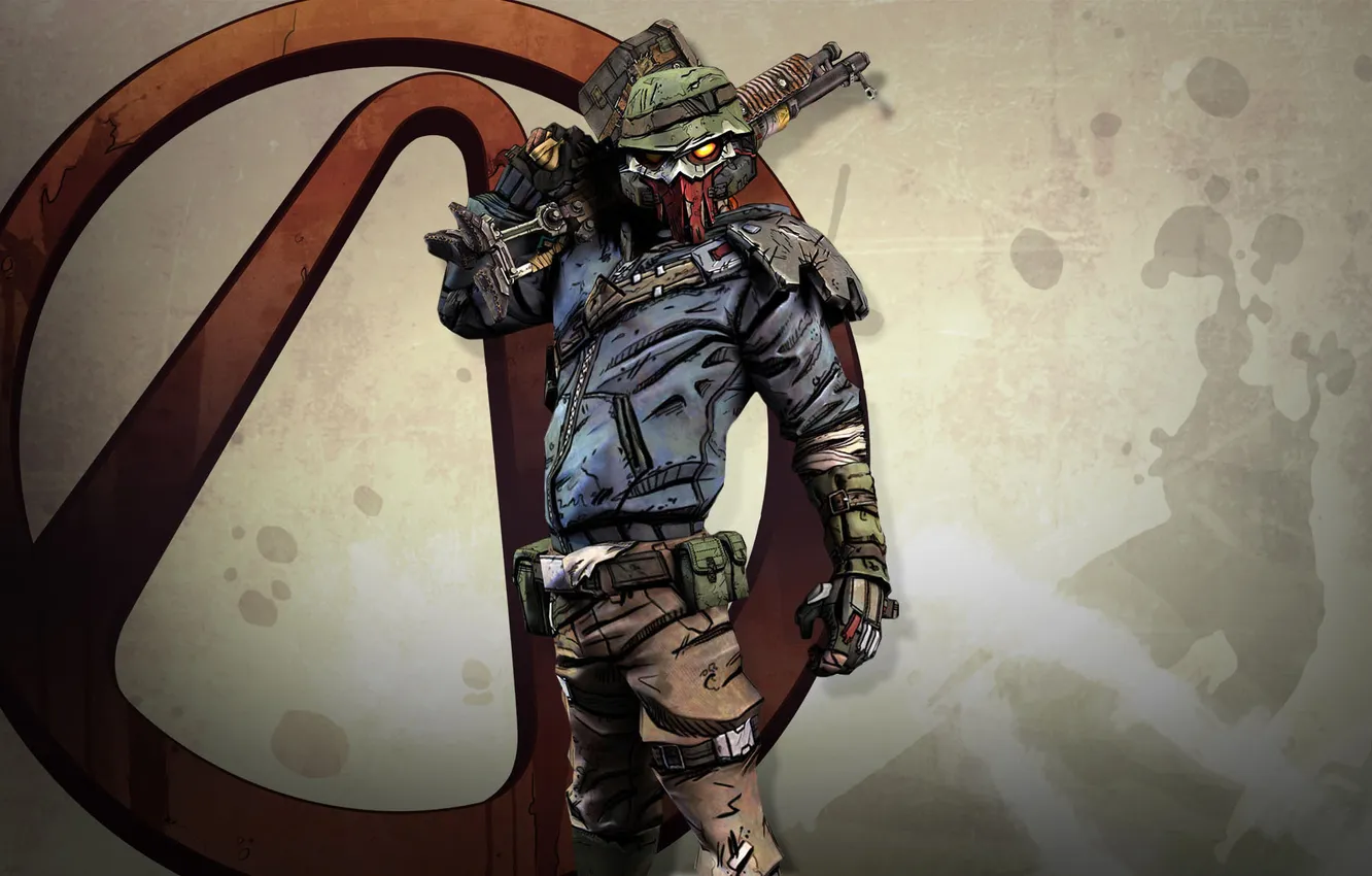 Photo wallpaper weapons, Wallpaper, the game, mask, the bandits, wallpapers, rpg, 2K Games