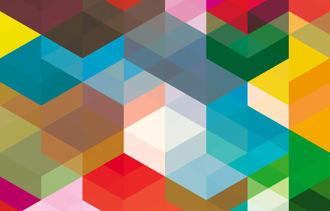 Photo wallpaper line, color, angle, the volume, diamonds, rectangle