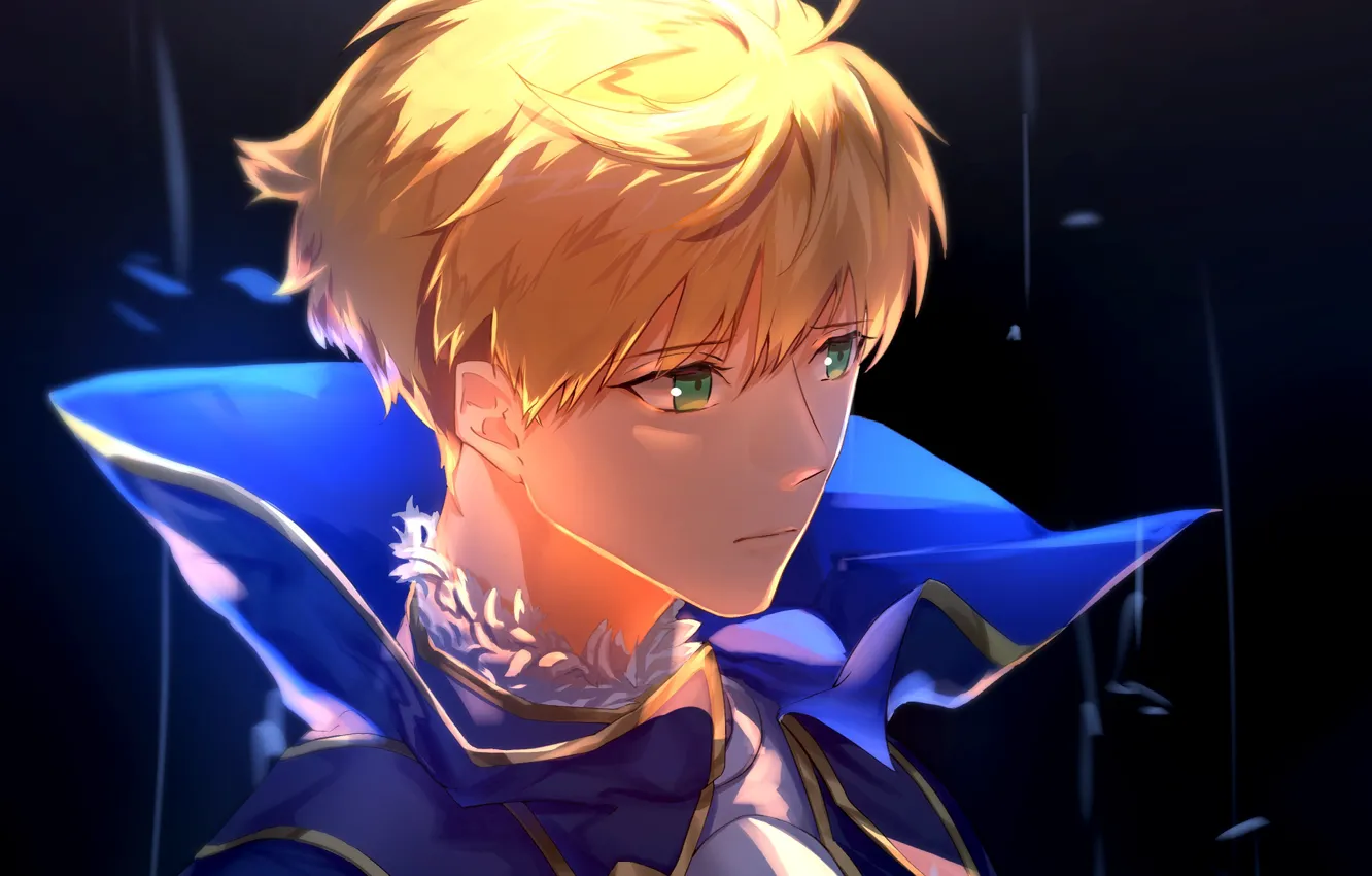 Photo wallpaper guy, blonde, the saber, Fate / Grand Order, The destiny of a great campaign