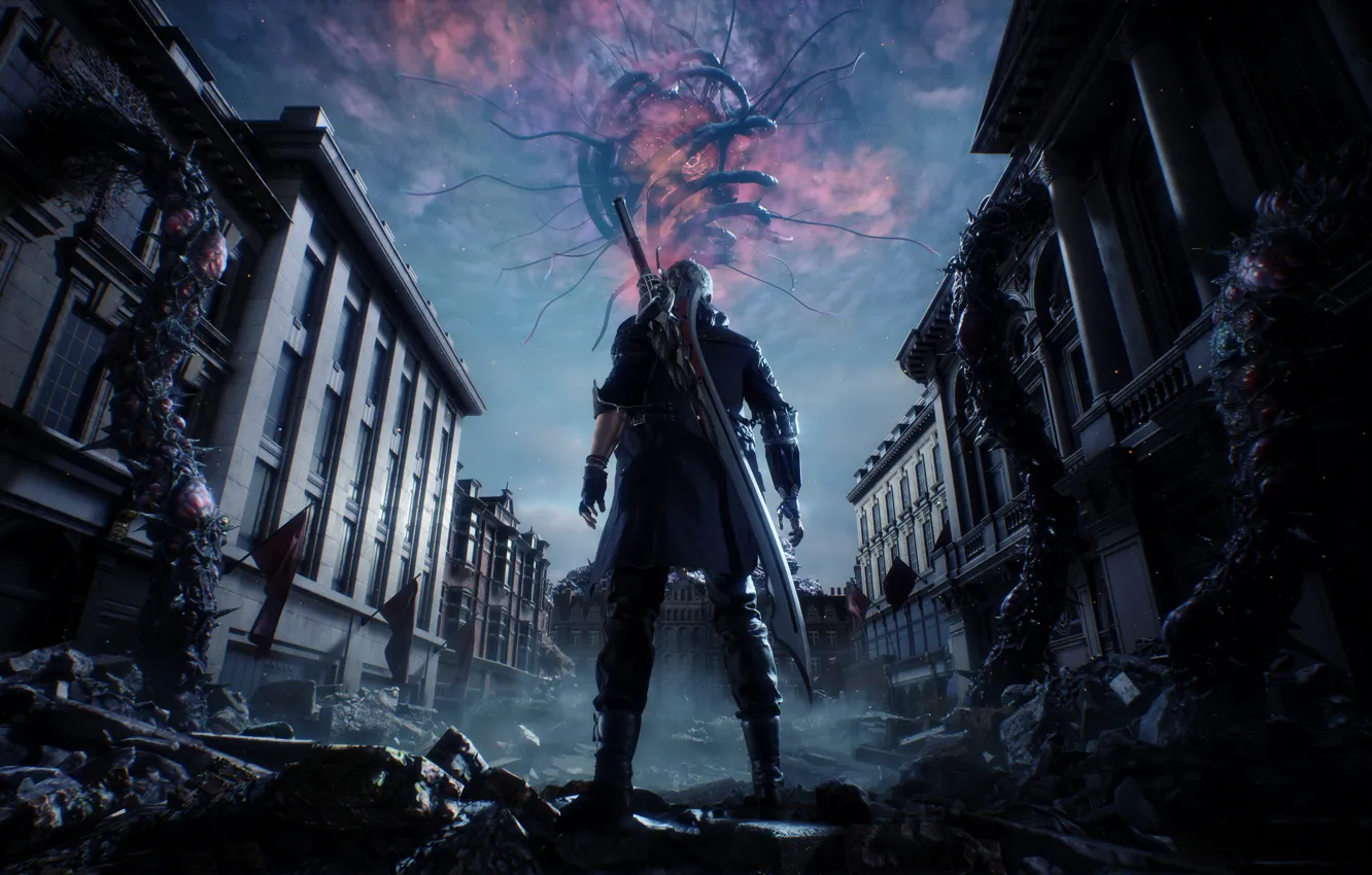 Photo wallpaper game, Capcom, Devil May Cry 5