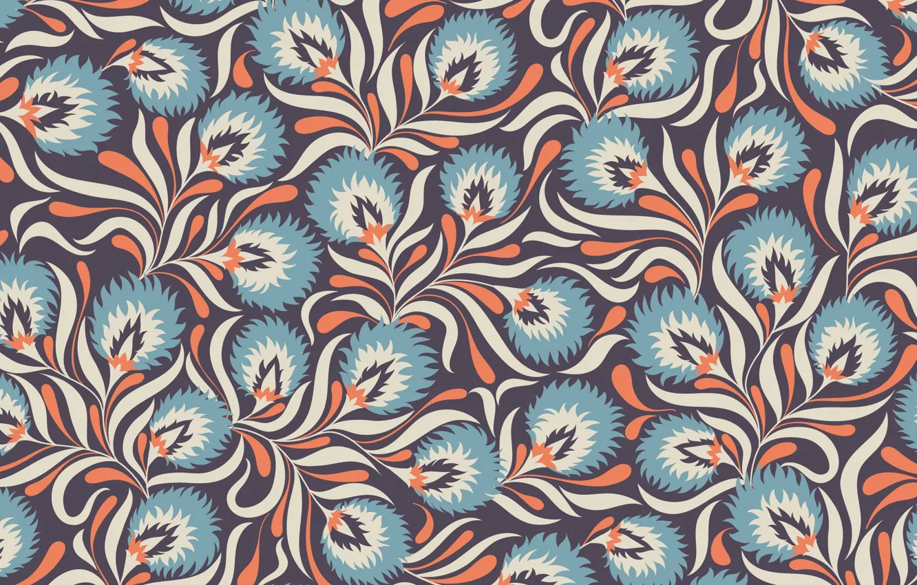 Photo wallpaper blue, pattern, texture