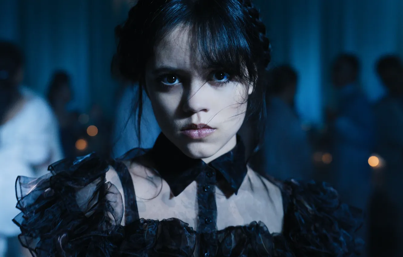 Photo wallpaper Wednesday Addams, Addams, Wednesday, Jenna Ortega, Wednesday