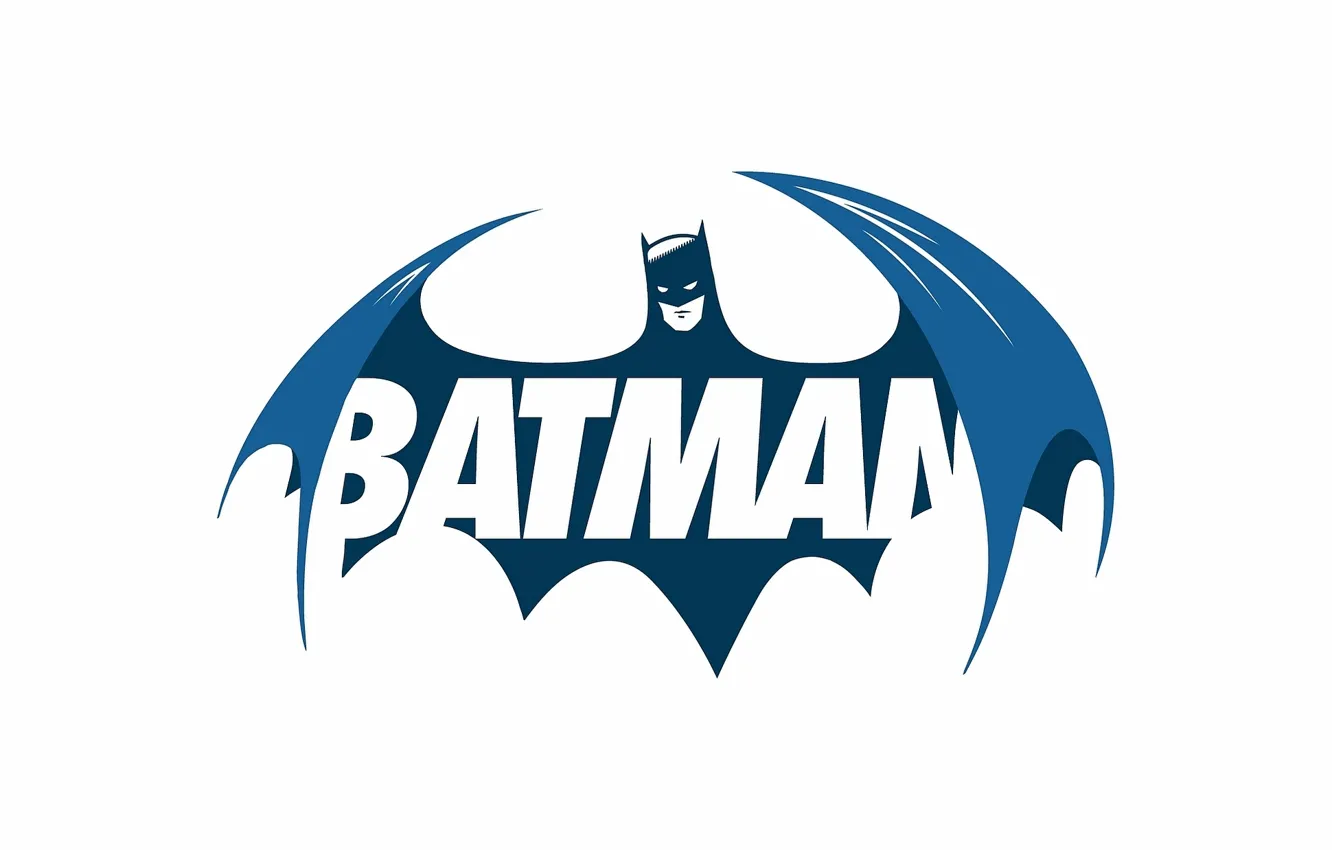 Photo wallpaper Logo, Batman, Batman, comics
