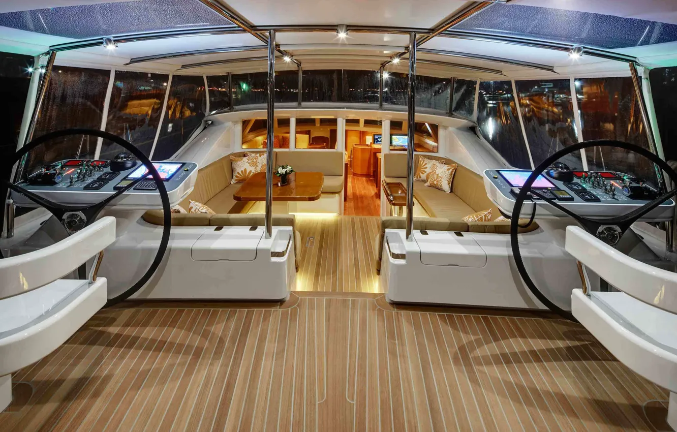 Photo wallpaper summer, saloon, ship, vacation, travel, cockpit, tourism, deck