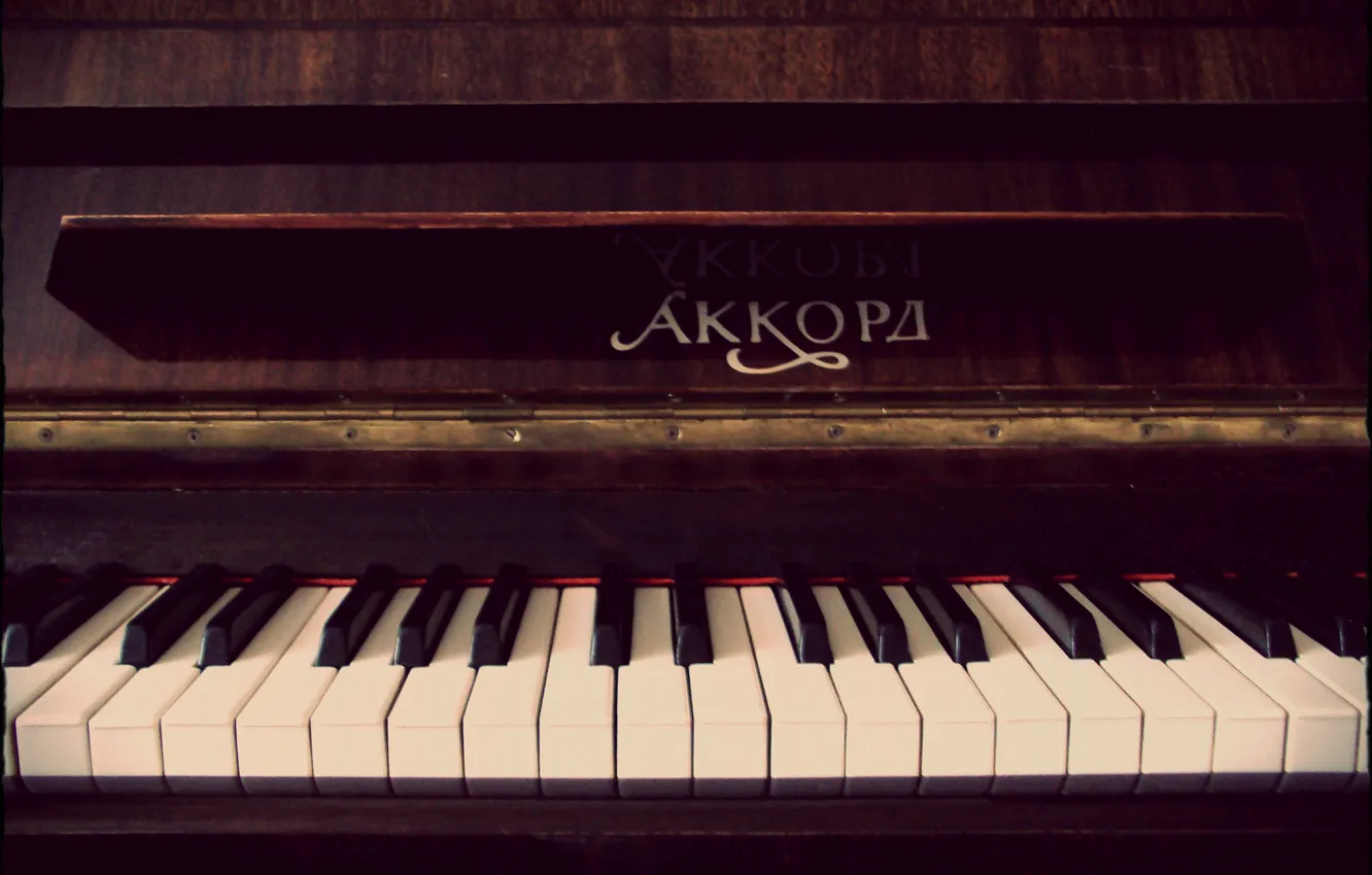 Photo wallpaper keys, piano, Piano