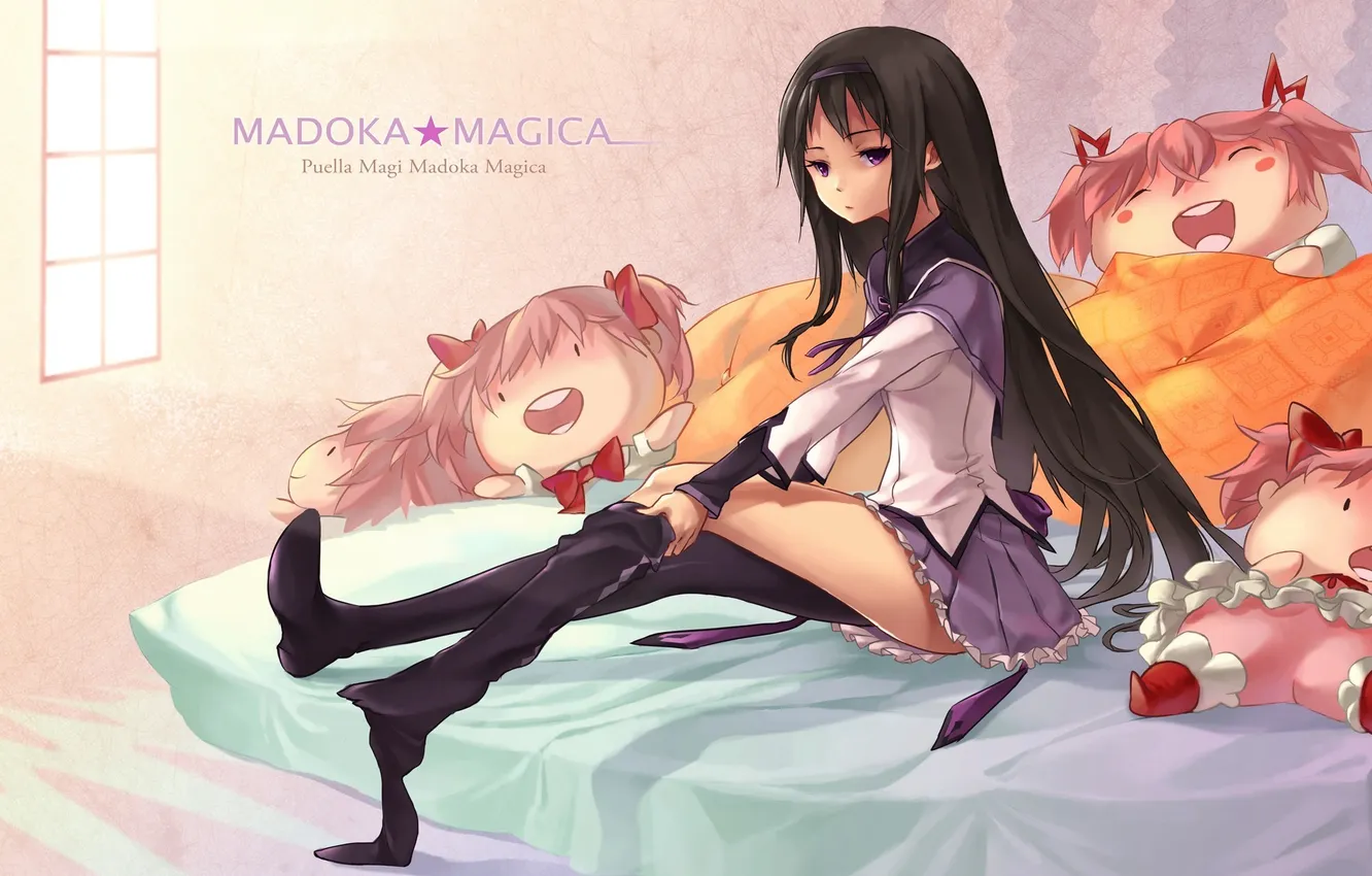 Photo wallpaper look, girl, room, toy, indifference, bed, Golf, art