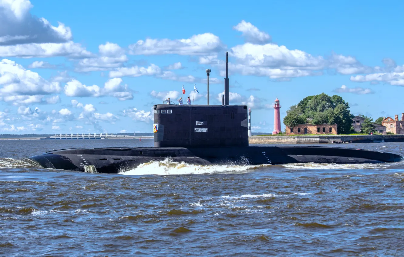 Photo wallpaper submarine, diesel, Petropavlovsk-Kamchatsky