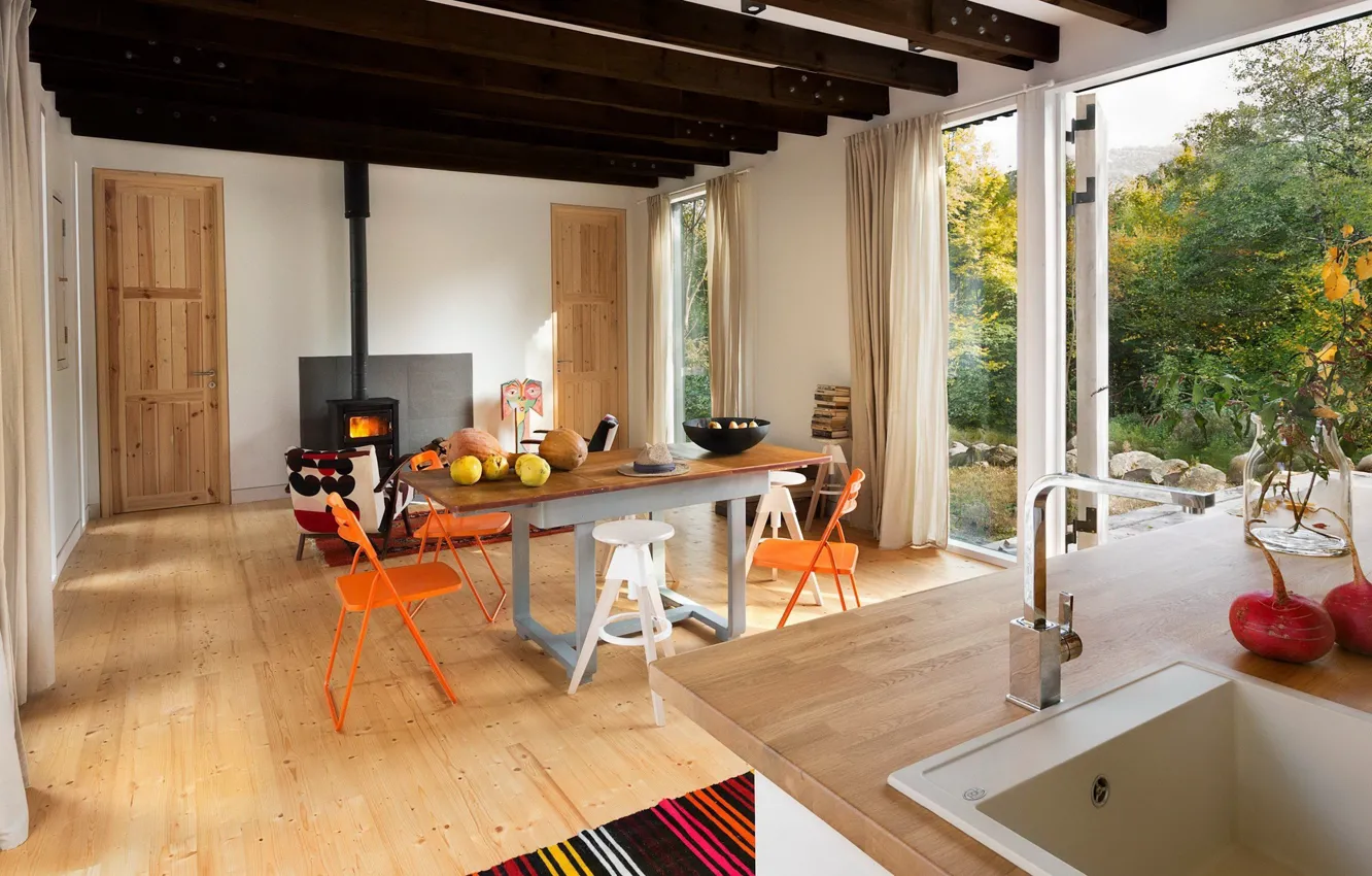 Photo wallpaper design, style, interior, kitchen, living room, Bulgaria, dining room, Bulgaria