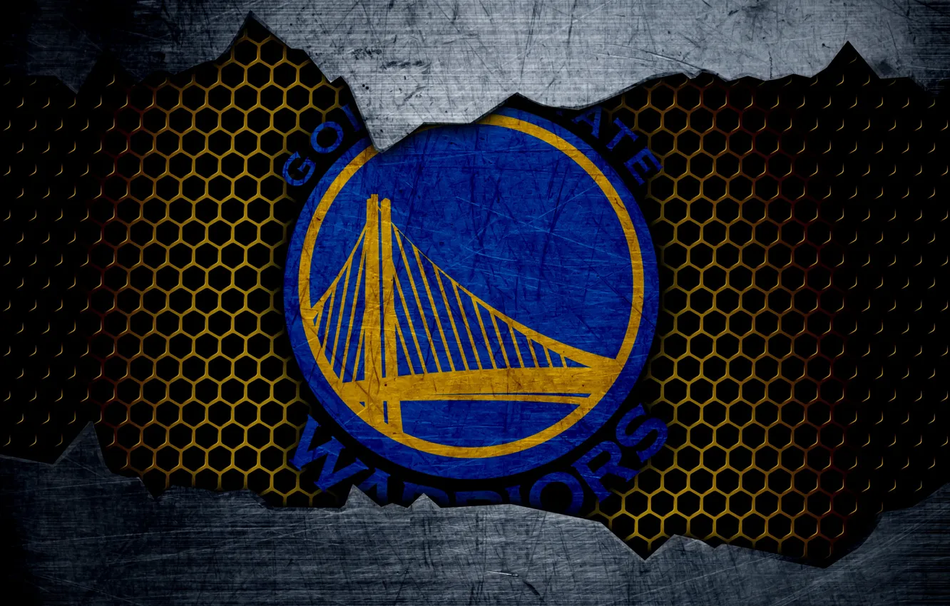 Photo wallpaper wallpaper, logo, basketball, NBA, Sport, Golden State Warriors