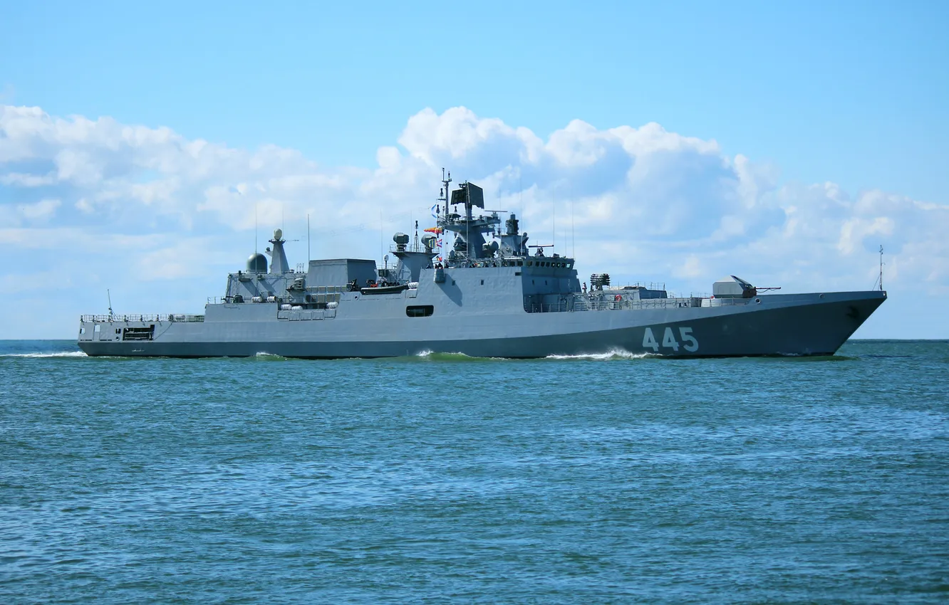 Photo wallpaper frigate, test, The Indian Navy, INS Tamal