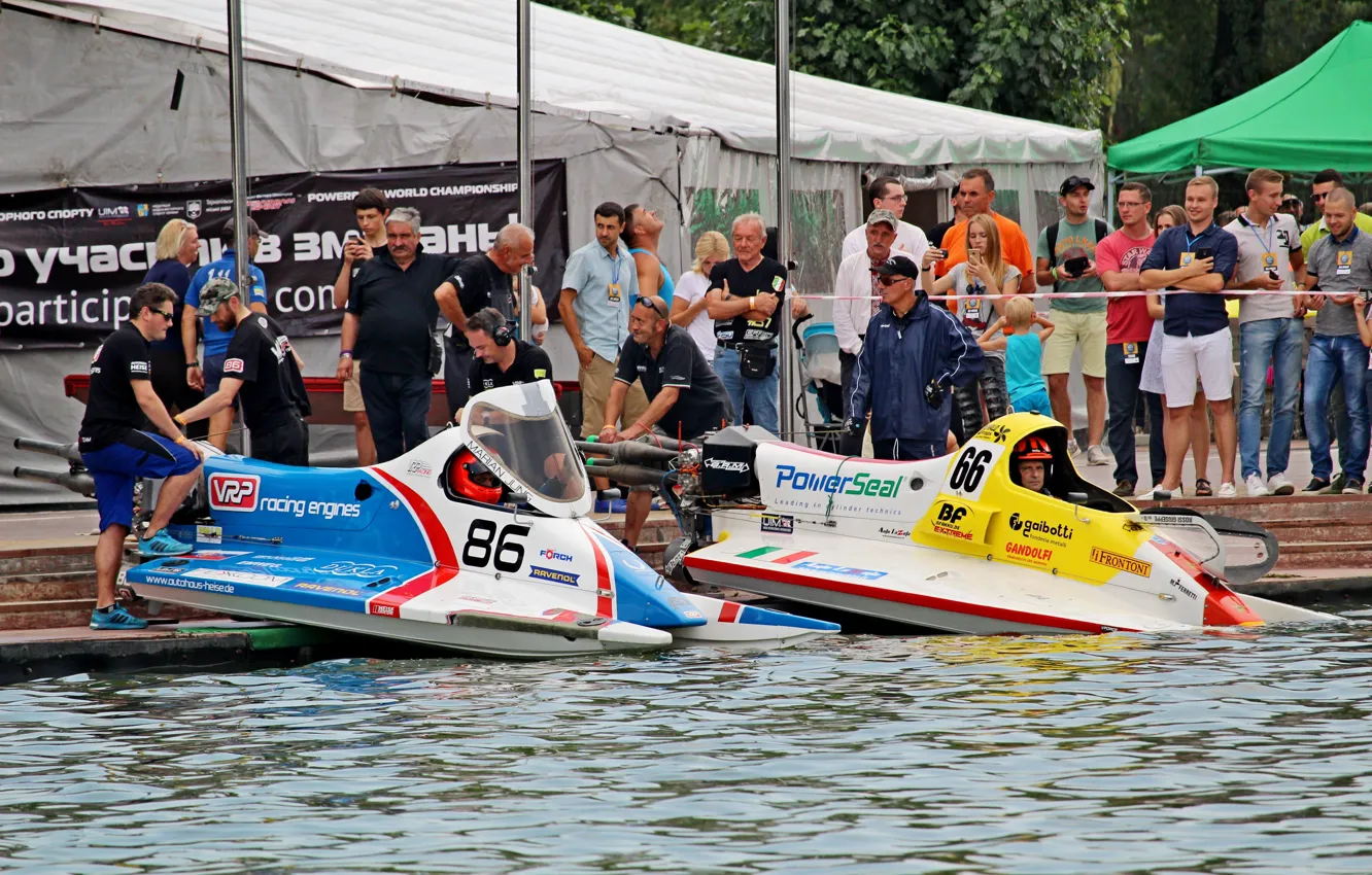 Photo wallpaper race, boat, speed