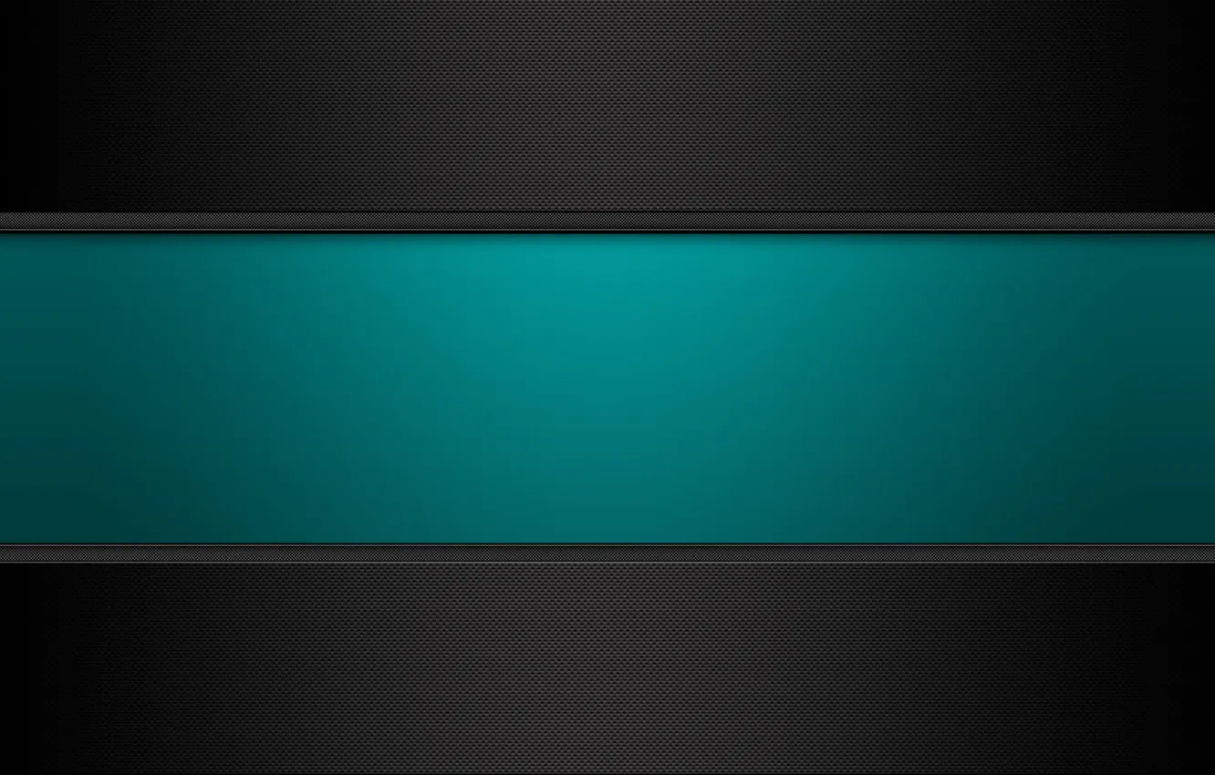 Photo wallpaper carbon, Turquoise, mezzanine