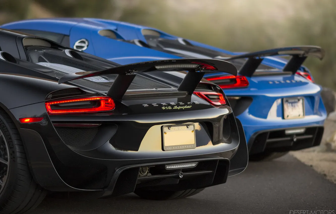 Photo wallpaper Porsche, Spyder, 918