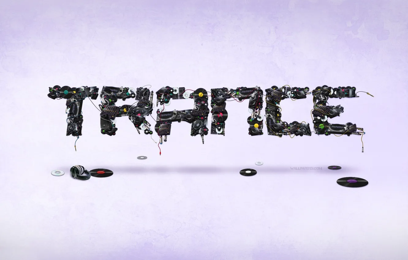 Photo wallpaper music, TRANS, Vinyls