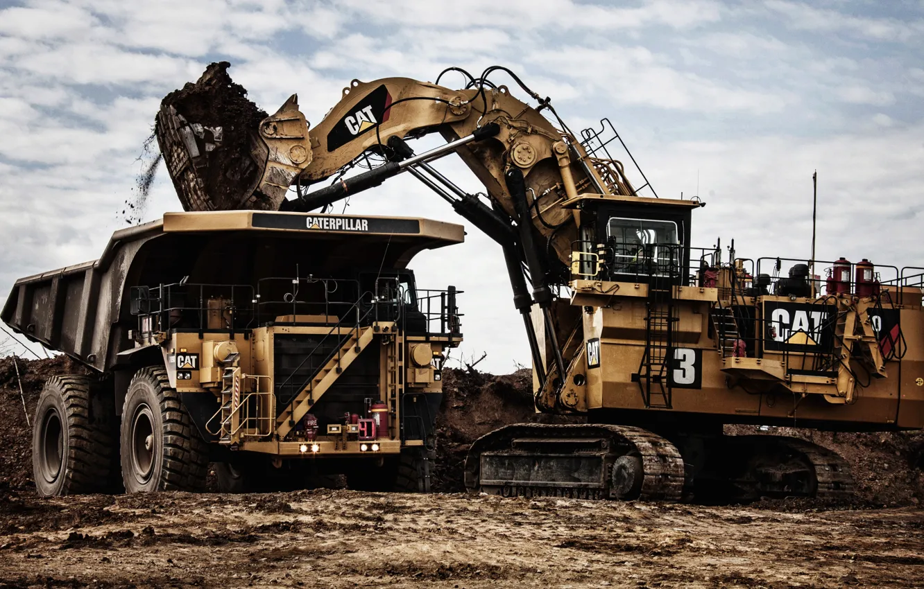 Photo wallpaper 2014, Caterpillar, caterpillar, 789D