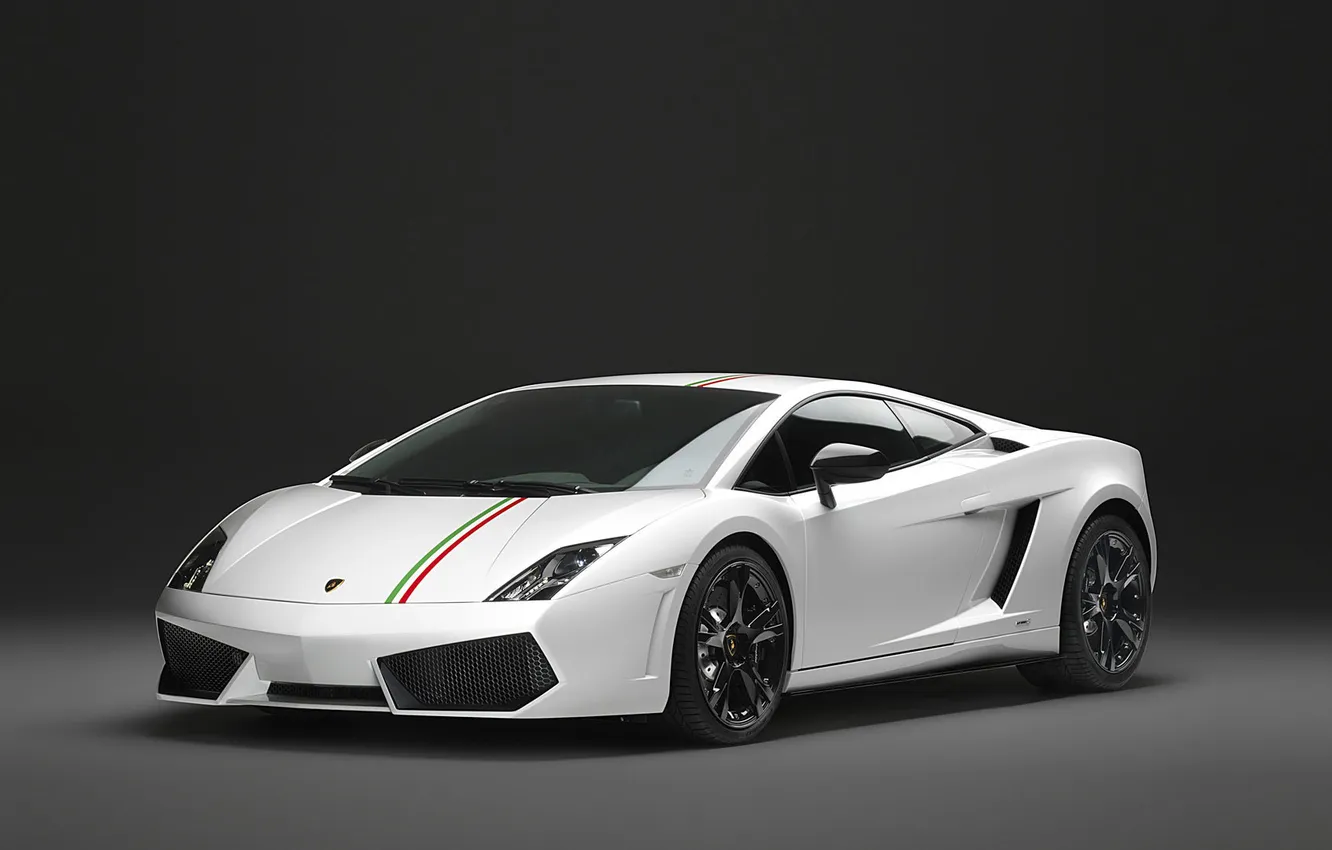 Photo wallpaper Lamborghini, Gallardo, LP 550-2 Tricolore