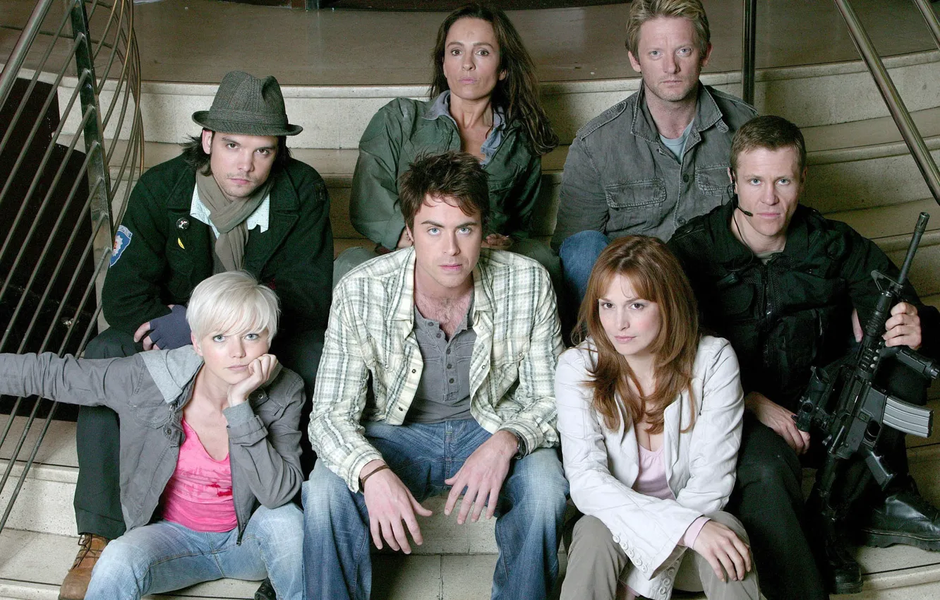 Photo wallpaper weapons, The series, actors, Movies, Primeval, Primeval