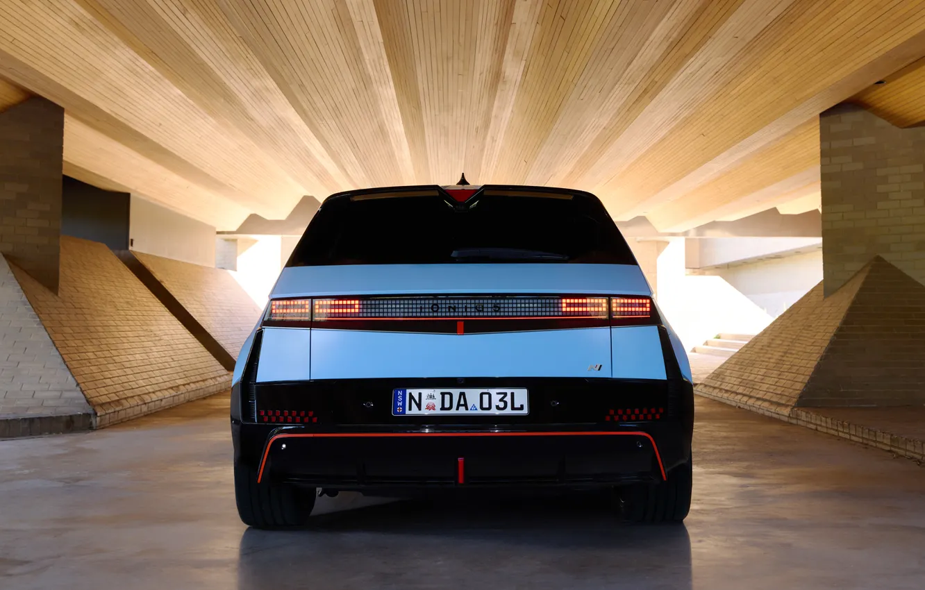 Photo wallpaper Hyundai, IONIQ 5, Hyundai IONIQ 5 N