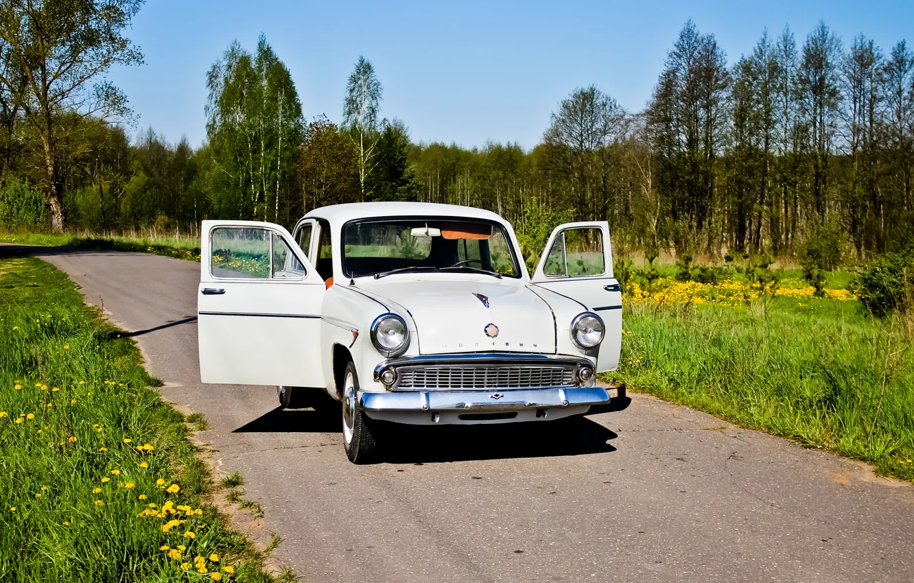 Photo wallpaper USSR, retro, moskvich, Moskvich 407