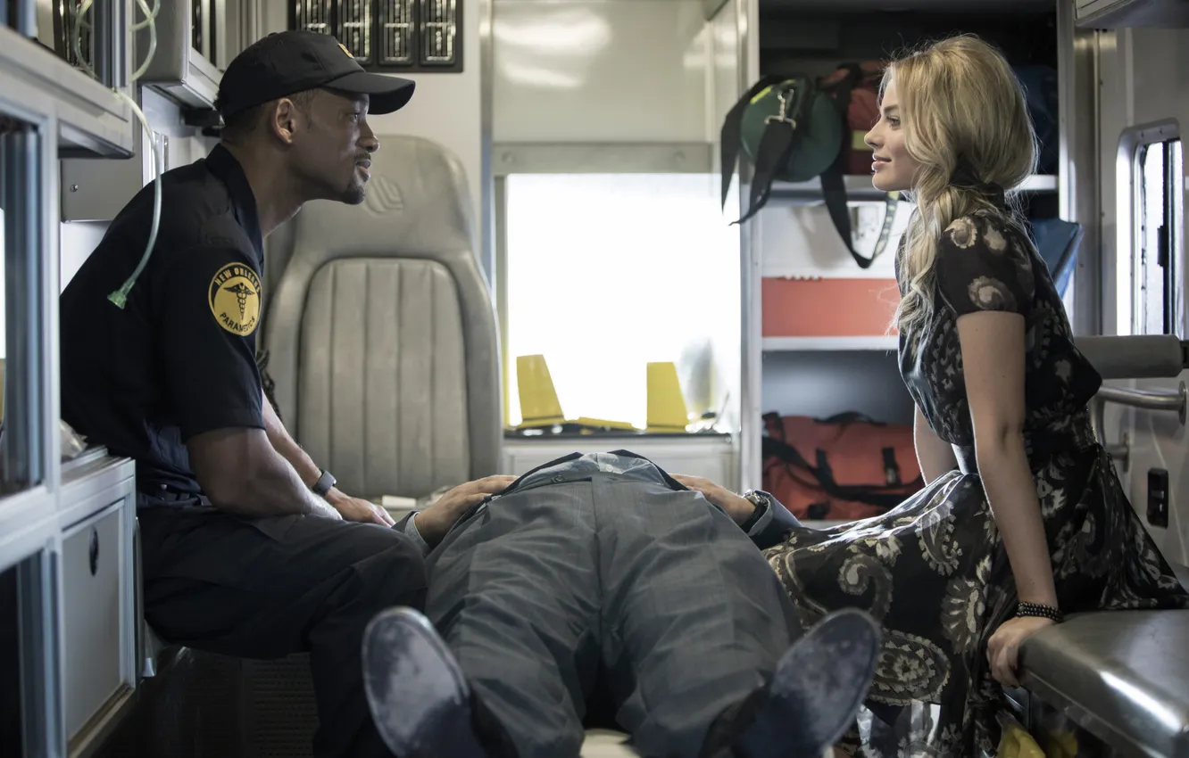 Photo wallpaper focus, Focus, Will Smith, Margot Robbie, the criminal tragicomedy