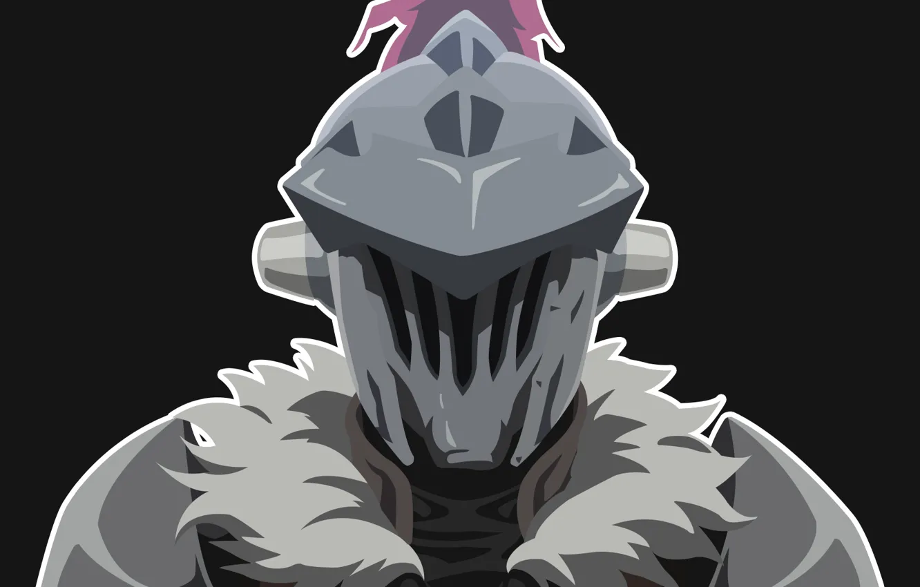 Photo wallpaper helmet, knight, Goblin Slayer