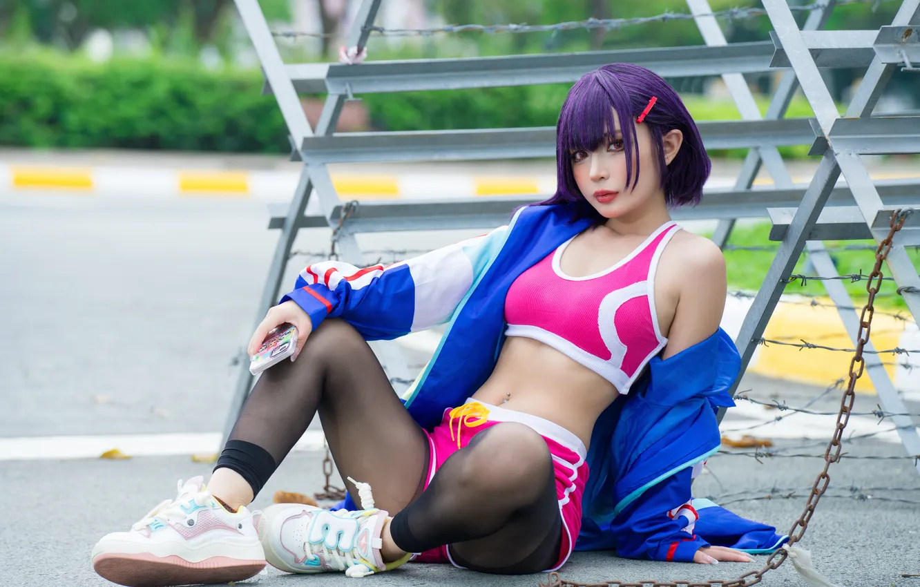 Photo wallpaper pose, model, Asian, beauty, cutie, model, beauty, cosplay