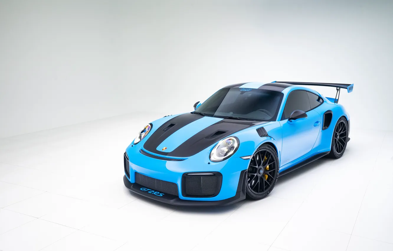 Photo wallpaper Porsche, Blue, 991, VAG, GT2RS