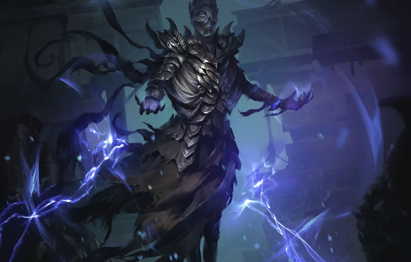 Photo wallpaper the game, hands, art, mummy, The Elder Scrolls Legends