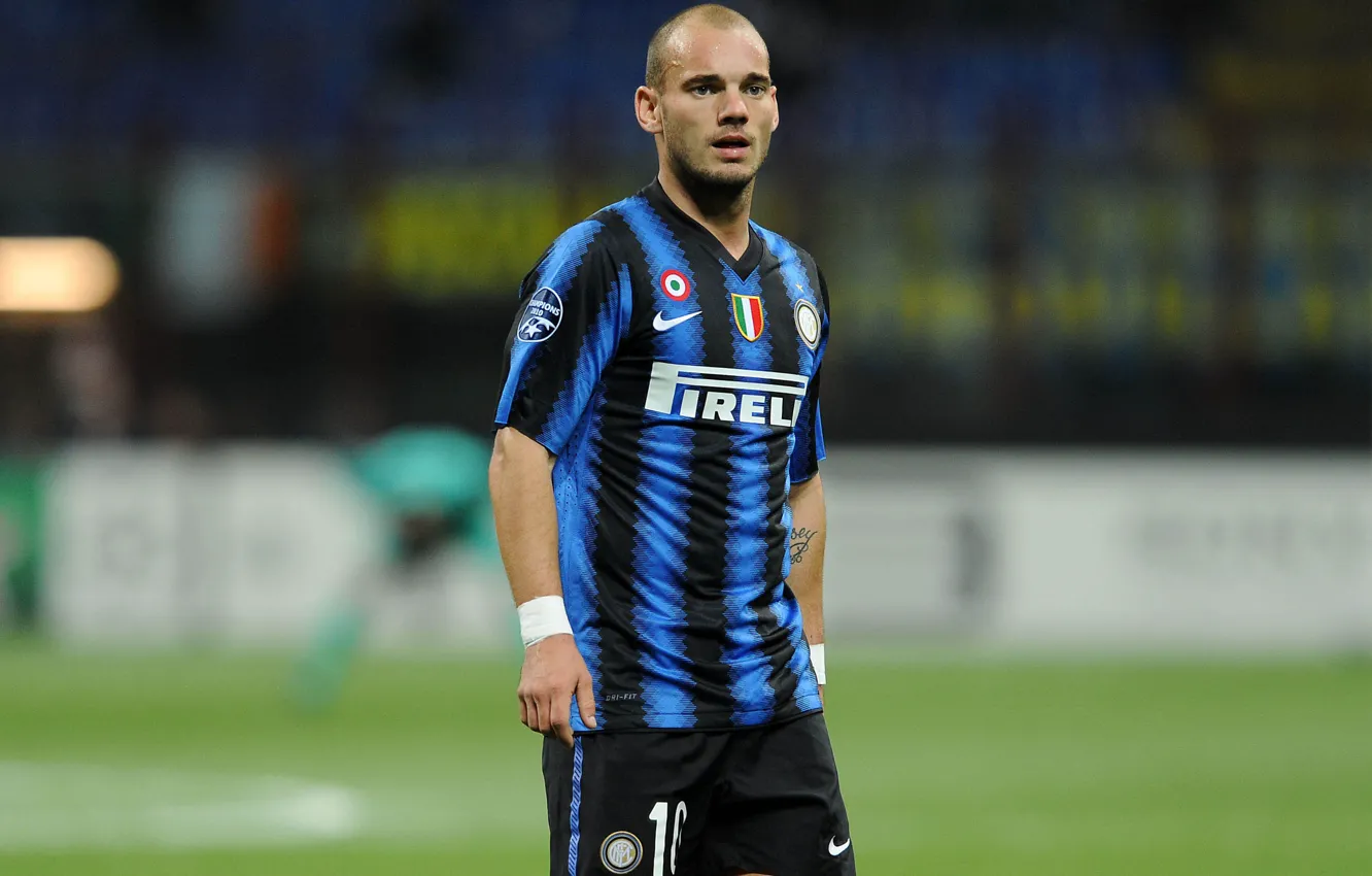 Photo wallpaper Inter, Inter, football Wallpaper 1920x1200, serie afootball wallpapers 1920x1200, Wesley Sneijder