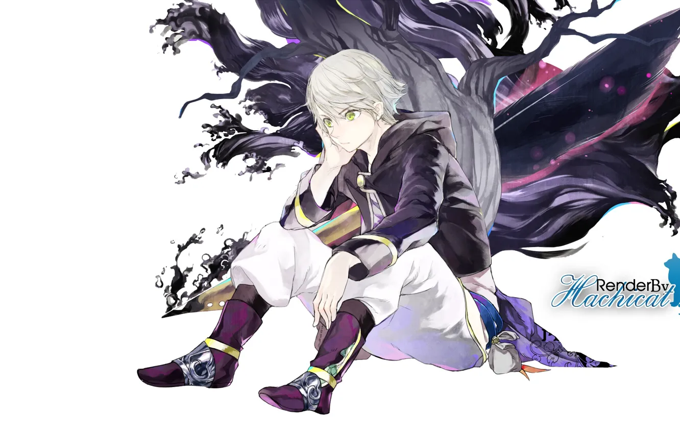 Photo wallpaper art, guy, by hachicat