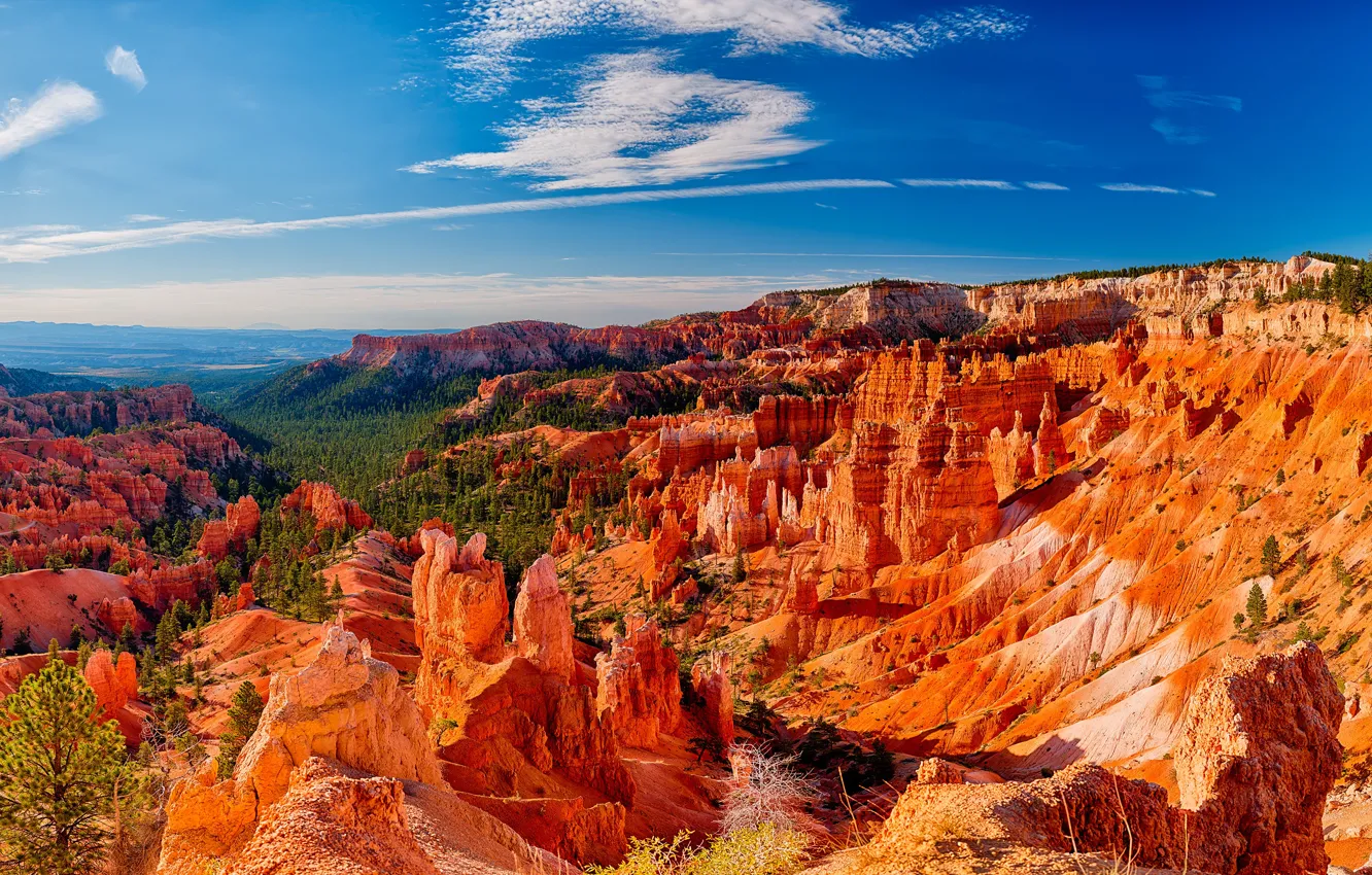 Wallpaper clouds, mountains, blue, rocks, height, USA for mobile and