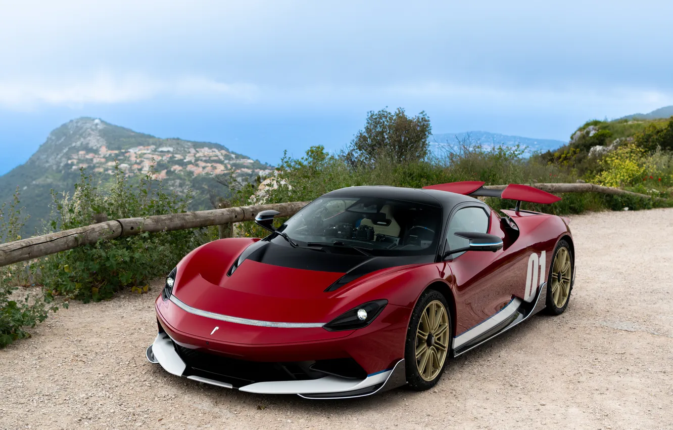 Photo wallpaper Pininfarina, The baptist, 2023, Pininfarina Battista Edition Nino Farina