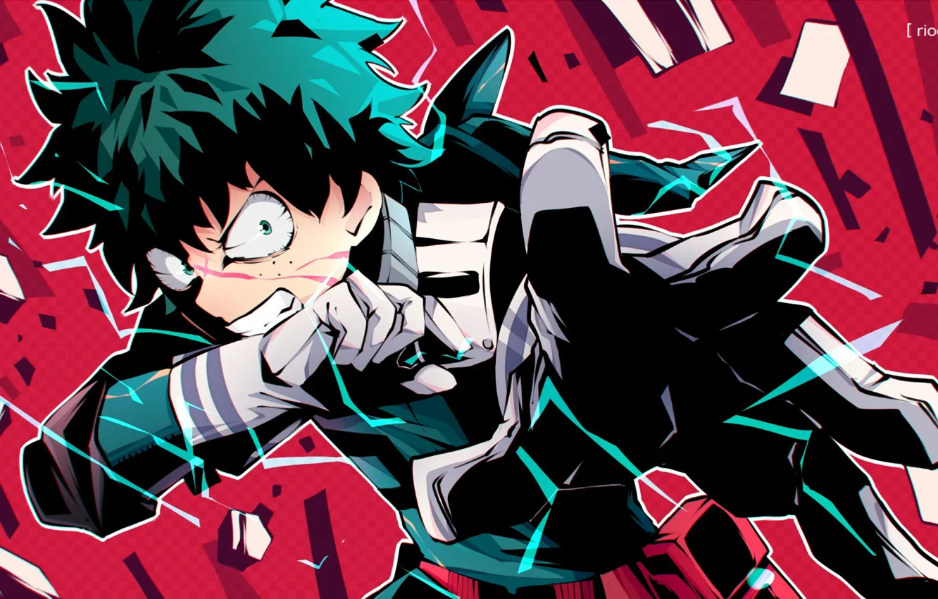 Photo wallpaper anime, art, guy, Boku no Hero Academy, Isuku, My heroic academia