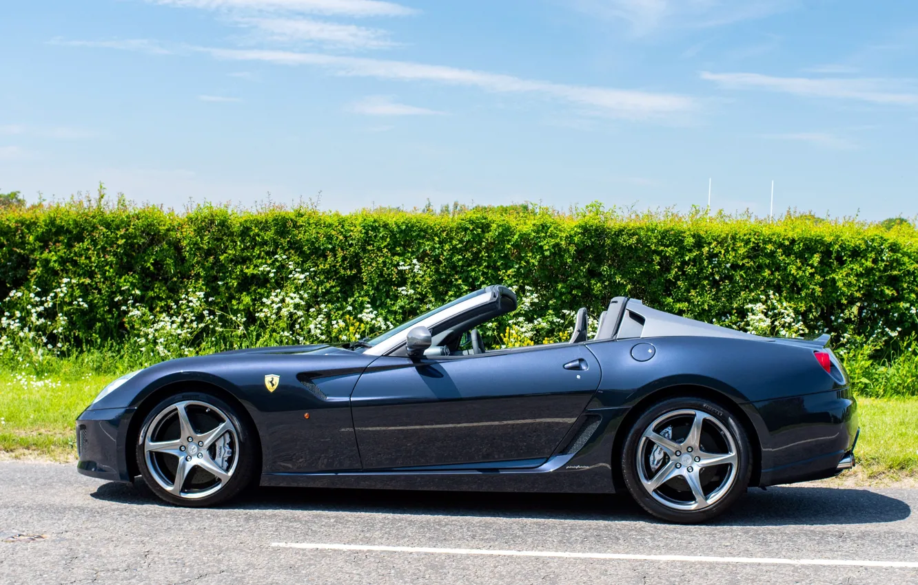 Photo wallpaper Ferrari, SA Aperta, side view, Ferrari SA Aperta