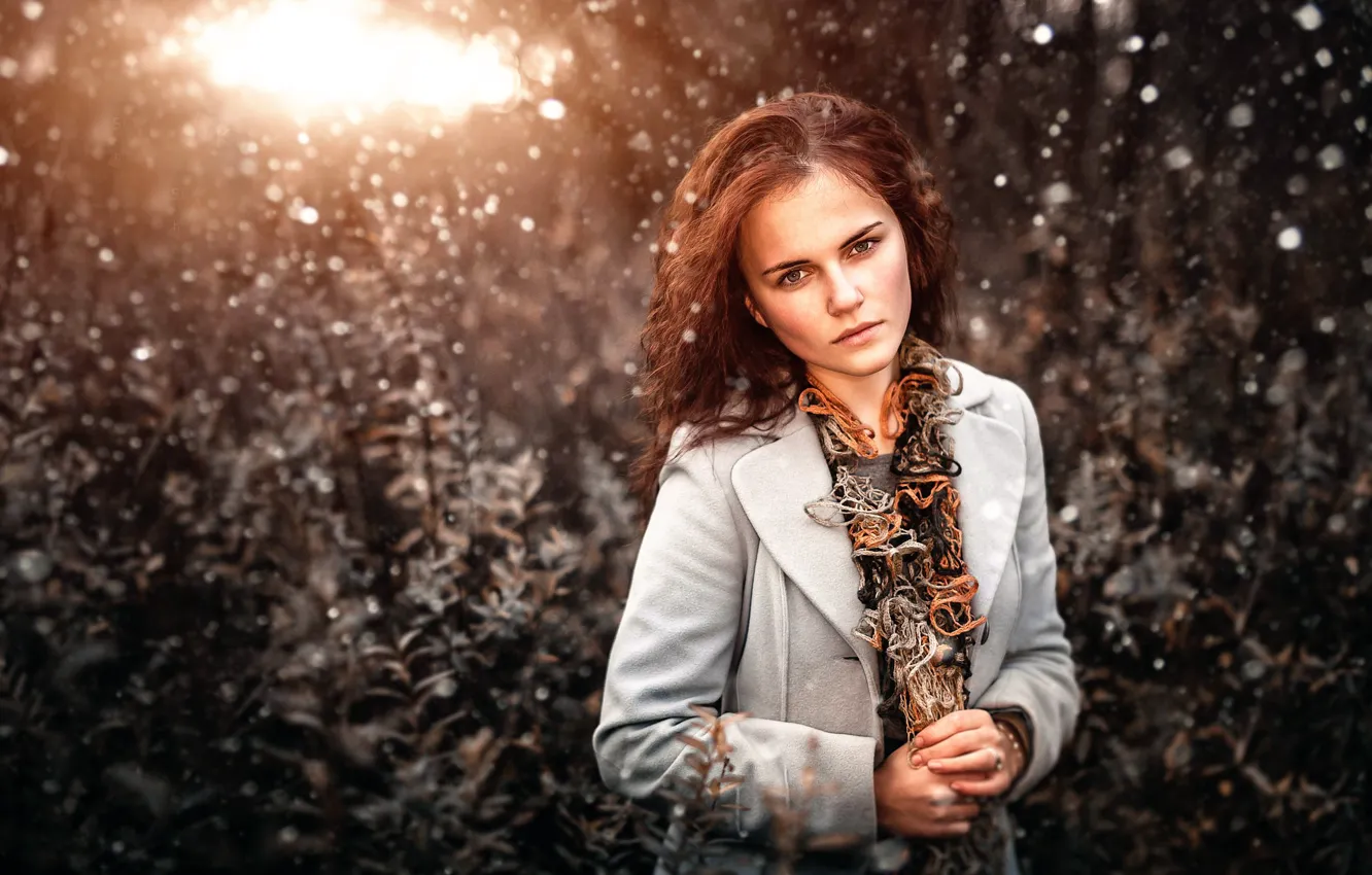 Photo wallpaper look, treatment, Sergey Piltnik