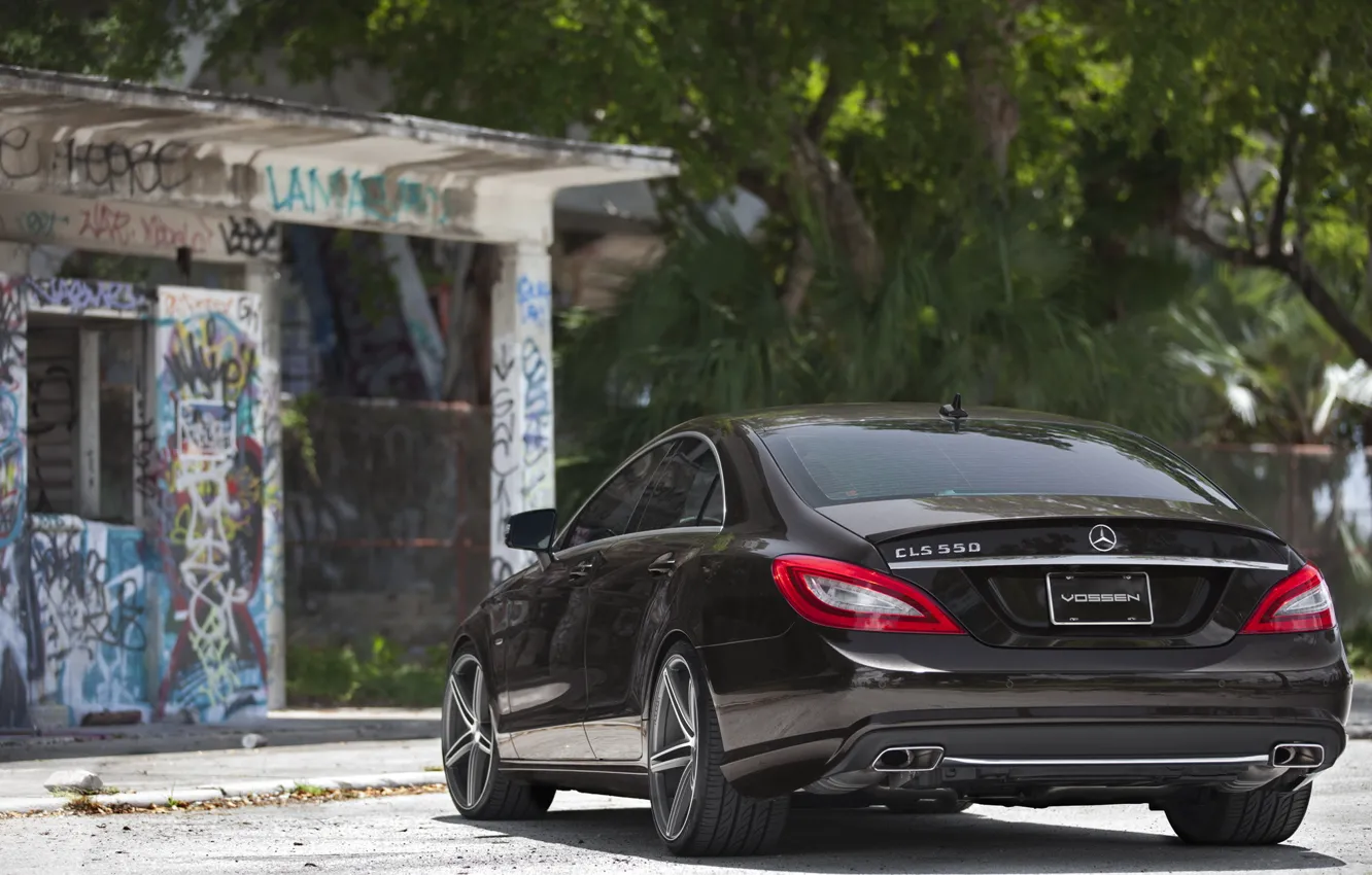 Photo wallpaper CLS, Mercedes, 550